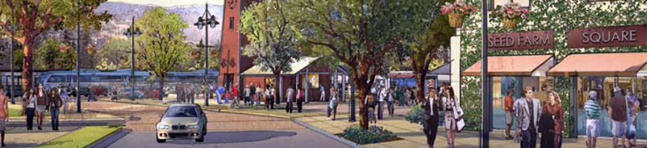 Rendering of Rohnert Crossings - Station Drive