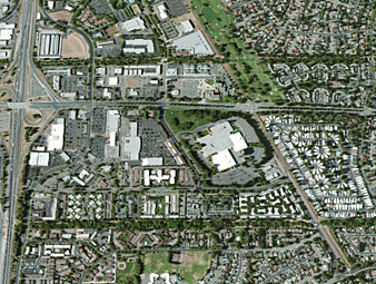 Rohnert Park bird view