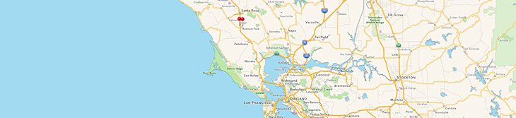 Rohnert Park location in Norther Califonia