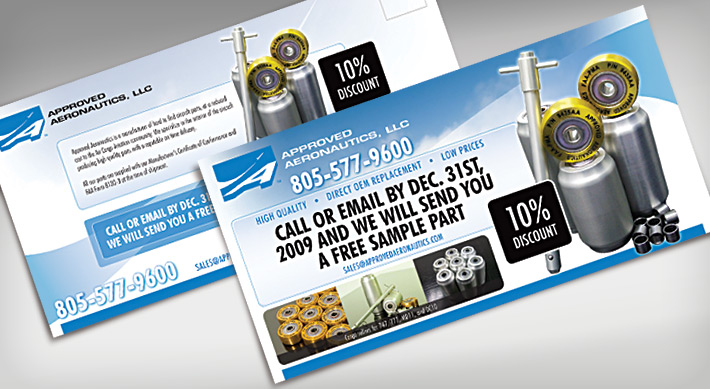 Approved Aeronautics postcard