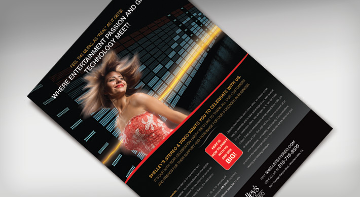 Shelley's community publication ad for Movies on the Green