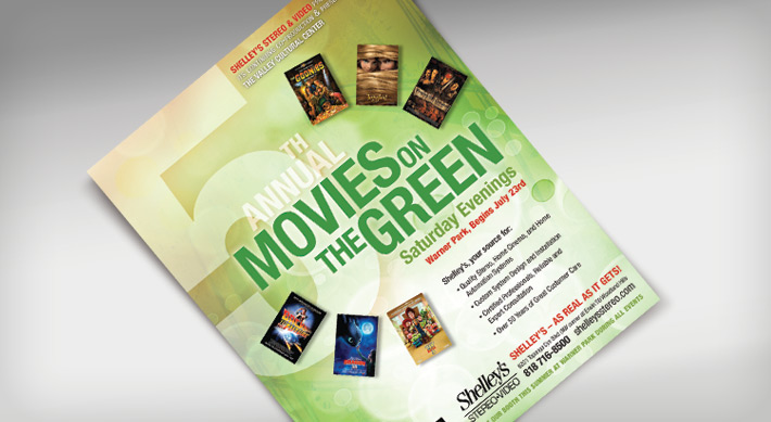 Full page trade ad for Shelleys Stereo.