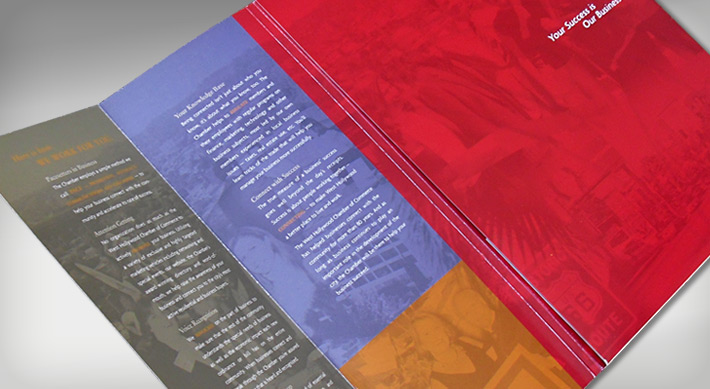 West Hollywood Membership Packet with unfolded left wing