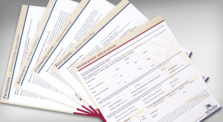 West Hollywood Membership Packet inserts details