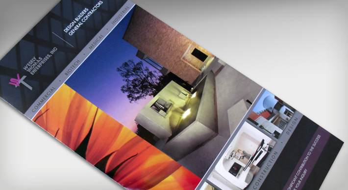 Weseley Thomas Capabilities Brochure cover details