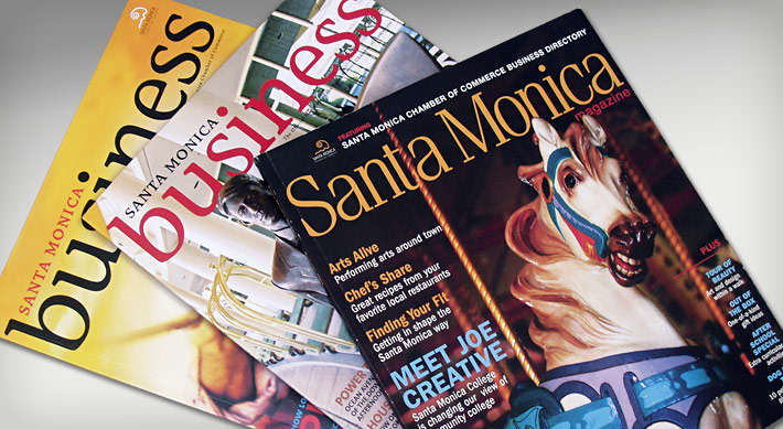 Santa Monica magazine covers