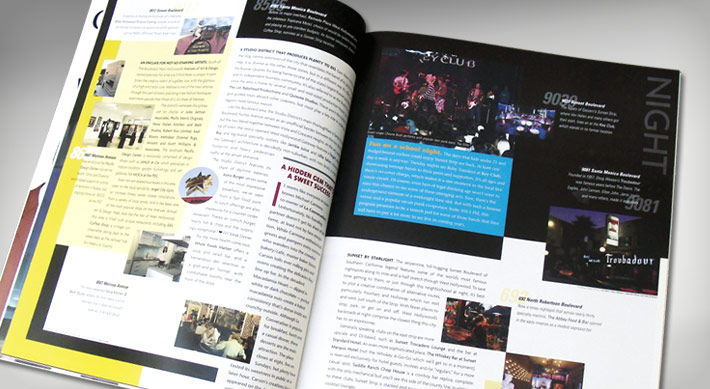 Second spread on Day & Night