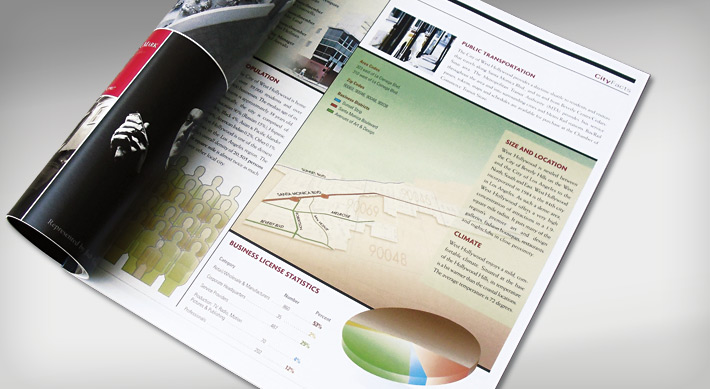 City Facts department page, West Hollywood magazine