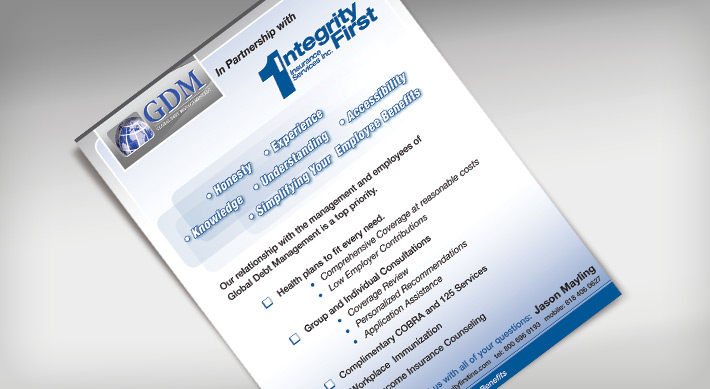 First Integrity flyer