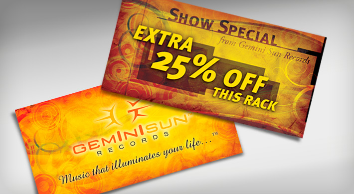 GSR Rack Product Signs