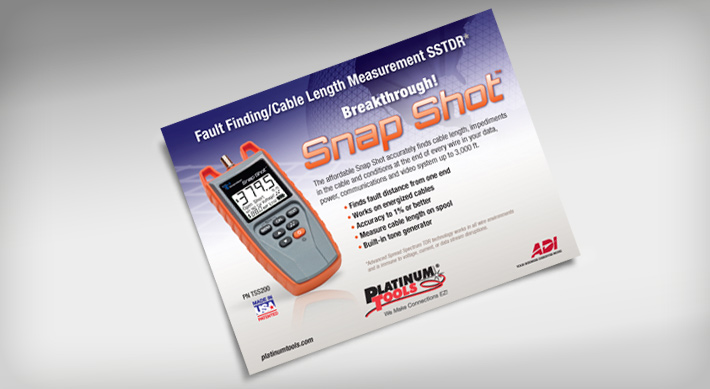 Snap Shot half page Platinum ad