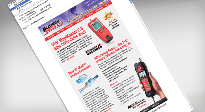 Platinum Tools monthly e-Newsletter