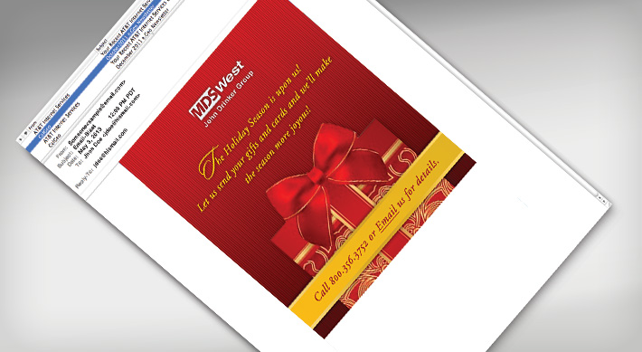 MDS West holiday eCard