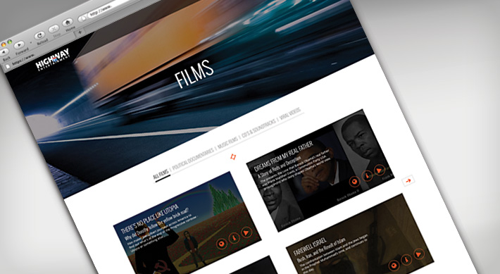 Hihgway Entertainment 61 Films page