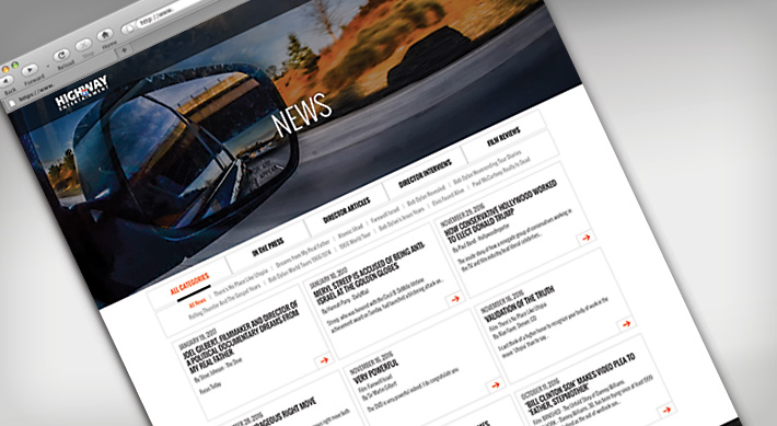 Hihgway Entertainment 61 News listing page