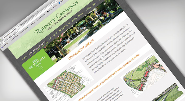 Rohnert Crossings — Community Concept page