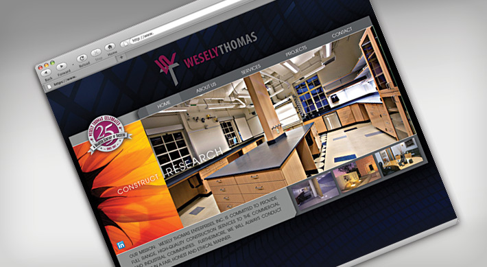 Wesley Thomas home page