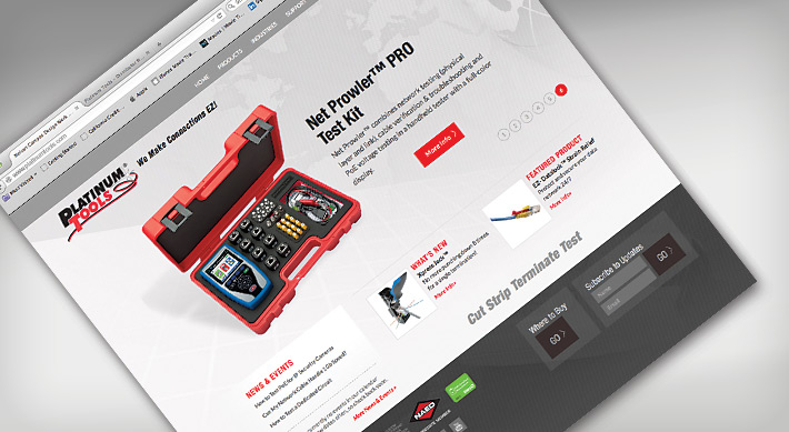 Platinum Tools homepage