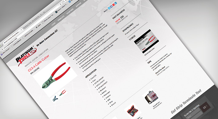 BTC-20 Cable Cutter information page